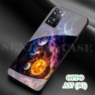 Softcase Glass Kaca OPPO A57 (4G) 2022 - Casing hp OPPO A57 (4G) 2022 [ S82 ].