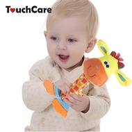 25cm Colourful Animals Infant Baby Rattles Soft Plush Toys Kids Car Handing Mobiles BB Sounder Ringb
