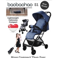 (Included Mosquito Net) Baobaohao S1 High-Quality Folding Travel Stroller With Hand Pull