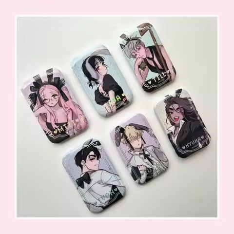 Anime Alien Dance 3rd Anniversary Peripheral Brooch Character Mizi Sua Till Badge Pin Decor Bag Acce