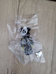 [全新] MCT Project 1/6  Bearbrick 100% Black Clear Yellow 黑黃 not 200% 400% 1000% Be@rbrick