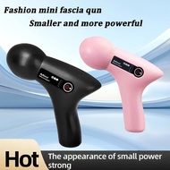Mini Massage Massage LCD Screen 6 Heads Gun Muscle Massager Portable Electric Fascia Gun for Neck Fo