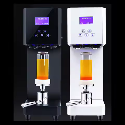 Intelligent Can Sealing Machine Commercial Automatic Pop Can Sealing Machine Plastic Bottle Sealer B