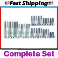 Yamaha Y125Z Y125ZR Y125 Z ZR 125Z 125ZR Engine Screw Cover Enjin Skru Full Set screw casing engine 