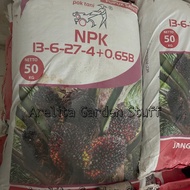 Pupuk NPK 13.6.27.4+0,65%B merk Pak Tani repack 1kg