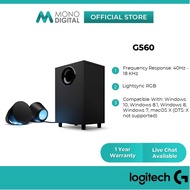 Logitech G560 RGB Lightsync PC Gaming Speaker - 240 Watts / Customize with G Hub / Volume Control