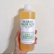 [現貨] 大支472ml Mario Badescu AHA Botanical Body Soap果酸沐浴露