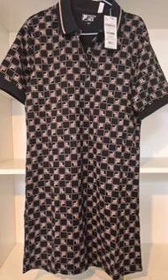 全新Fila One piece Fila dress Fila 連衣裙 FUSION Fila FILA黑白滿印連衣裙
