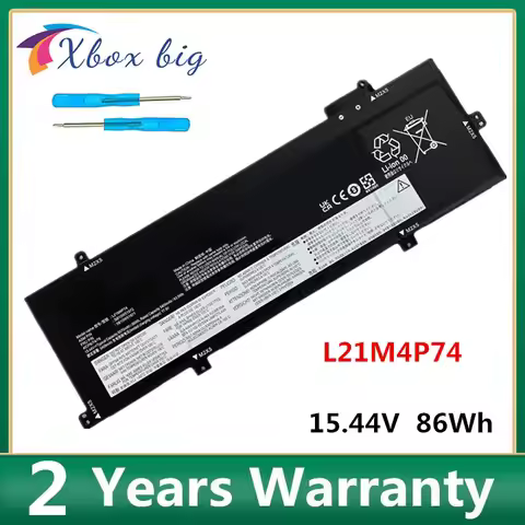 New 86WH L21M4P73 L21D4P73 L21M4P74 Laptop Battery For Lenovo ThinkPad P16s T16 1st Gen2022 SB10W519