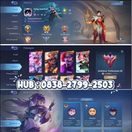 jual akun mobile legend akun ml Sultan murah terbaru