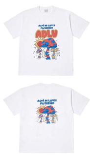 [acme de la vie] ★ With the HiddenTag OVERSIZED★ ADLV RAINBOW CLOUD SKY V LOGO ICE CREAM EMBO POINT 