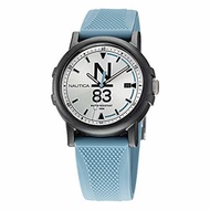 ▶$1 Shop Coupon◀  Nautica Men s Quartz Silicone Strap, Blue, 20 Casual Watch (Model: NAPEPS105)