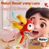 Children's Voice Changer Toys/ Speaker Assembly Cartoon Bird Voice Changer/ Children's Microphone To