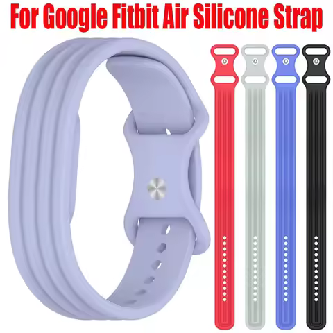 Official Silicone Strap for Google Fitbit Air Sport Soft Comfortable Bracelet Wristband for Fitbit A