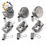 2720308917  6PCS  Engine Pistons Rings Set for  Mercedes-Benz CLK350 C350 E350 GLK350 3.5L 2006-2015