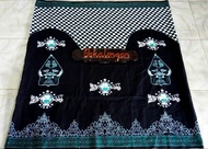 SARUNG NU SANTRI MOTIF BATIK PEKALONGAN SARUNG NAHDLATUL ULAMA SARUNG GUS AZMI MOTIF KINCIR HITAM