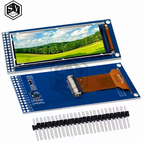 2.8-3.3v 2.86 inch 376Γ960 ST7701 chip TFT SPI Full Color LCD Display Module for arduino/ST