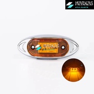 Lampu Led Bak Truk 24V Mini 6 Mata Led Mode Manteng / Strobo Universal Cocok Untuk Canter Fuso Hino