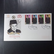 FIRST DAY COVER OF INDONESIAN WAR STAMP PRESIDENT SERIES BJ HABIBIE 1998