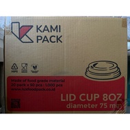 Lid Cup 8oz KAMI Pack / LID Cup 8oz carton
