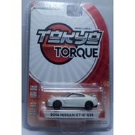 GREENLIGHT Tokyo Torque 1Greenlight - Nissan GT-R R35 2014 white