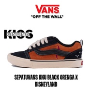Vans KNU Black Orange X Disney Shoes