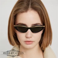 5RVR Loe ''Metal Plate Sunglasses Female Fashion Unique Cat Eye Sunglasses Trendy Male lw40166