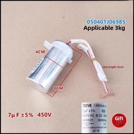 FW 1pcs For Hisense washing machine 3kg special capacitor 7uf 450V new original components