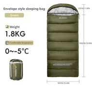 BSWOLF Camping Sleeping Bag Lightweight Warm Envelope Backpacking Adult Graphene Fiber Sleeping Bag