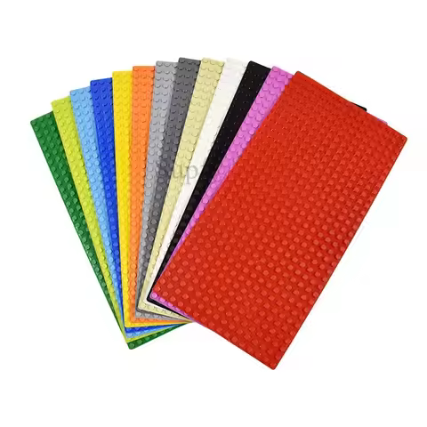1Pc Classical 11Colors Bricks Baseplate16x32 Dots Plastic Base Plates Compatible MOC Building Block 