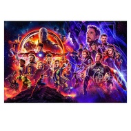 1000 Pieces Marvel The Avengers Jigsaw Puzzles Disney Superhero Iron Man Puzzles For Adults Children