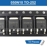 10PCS 050N10 TO 252 RSD050N10 RSD050N10TL TO252 SMD N-Channel 5A/100V MOSFET Transistor New Original