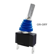 1pcs R13-416 Series 12mm Waterproof Car ON-OFF SPDT 2Pin 2Position Toggle Switch Plastic Lever 20A/2