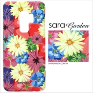 【Sara Garden】客製化 手機殼 Samsung 三星 A8 2018 A5 2018 碎花花卉雛菊 保護殼 硬殼