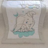 全新Disney baby Dumbo 小飛象嬰兒/小童雙面四季棉被，可以直接放洗衣機清洗