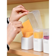 Cheese Slice Storage Box Cheese Storage Box Refrigerator Side Door Cheese Slice Storage Box Refriger