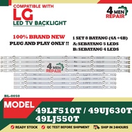 ( NEW ) 49LF510T / 49UJ630T / 49LJ550T COMPATIBLE WITH LG 49 INCH LED TV BACKLIGHT ( LAMPU TV ) 49" 