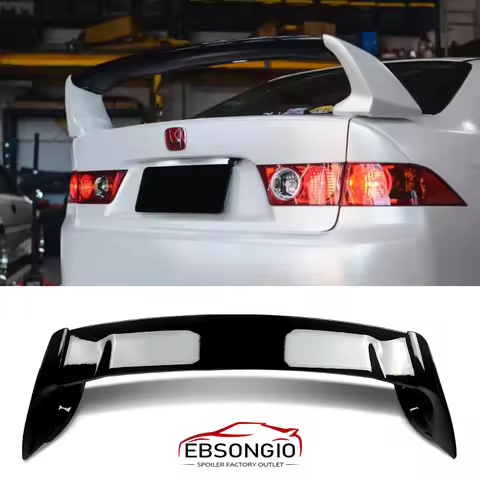 For Honda Accord CL7 CL9 TSX ABS FD2 Spoiler 2003 2004 2005 2006 2007 Three Parts Accord Car Boot Co