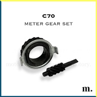 HONDA C70 METER GEAR SET ASSY C-70 HONDA BULAT METER GEAR