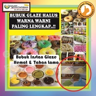 BUBUK GLAZE INSTAN 1Kg Aneka Rasa Premium Hemat l Glaze Filling Donat Pisang Coklat Piscok Lumer Top