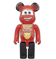 特價 已開 BEARBRICK 反斗車王 閃電 麥坤 1000% 全1款 Vag Be@rbrick 積木熊 Disney Cars Lightning McQueen