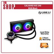 LIAN LI GALAHAD AIO 240 RGB CPU COOLER COMES WITH 2 AL120 FANS