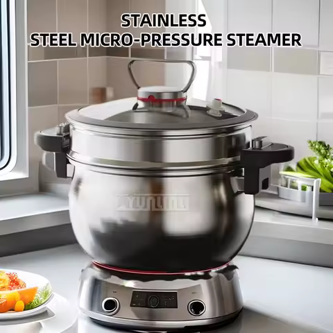 7L Stainless Steel Pressure Cooker 26cm Kitchen Steamer Kitchen Cookers Szybkowar Panela De Pressão