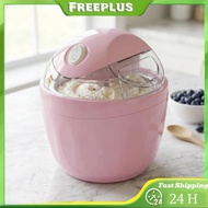 [FREEPLUS] Small Ice Cream Maker Personal Gelato & Sorbet Machine for Individual Servings