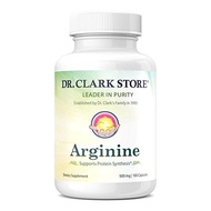 Dr. Clark Arginine, 500mg, 100 Gelatin Gelatin capsules