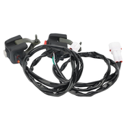 ตัวแปลงไฟสตาร์ทปุ่มกดสำหรับมอเตอร์ไซค์ NIBBI มอเตอร์ไซด์สำหรับมอเตอร์ไซค์วิบากฮอนด้ารถ ATV วิบาก110c