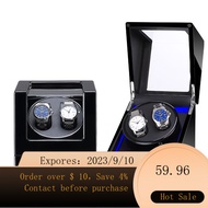 🌈Shaking Watch Automatic Mechanical Watch Transducer Gift Box Watch Roll Case Watch Winder Watch Box Open Lid Stop Sto00