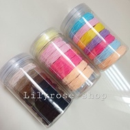 Elastic hair tie tube contents 7 1563H1