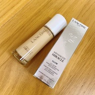零粉感光澤持妝粉底 超極光奇蹟精華水粉底  30ml  蘭蔻 lancome   小白蓋 奶油肌