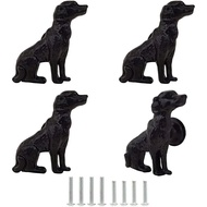 Tombol Kabinet, Tombol Laci, Tombol Hiasan Anjing Logam Comel untuk Almari Dapur, Meja Sisi Katil, P